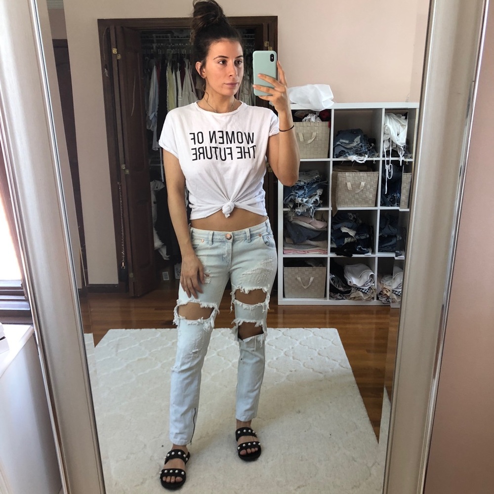 One teaspoon trashed free birds size 26